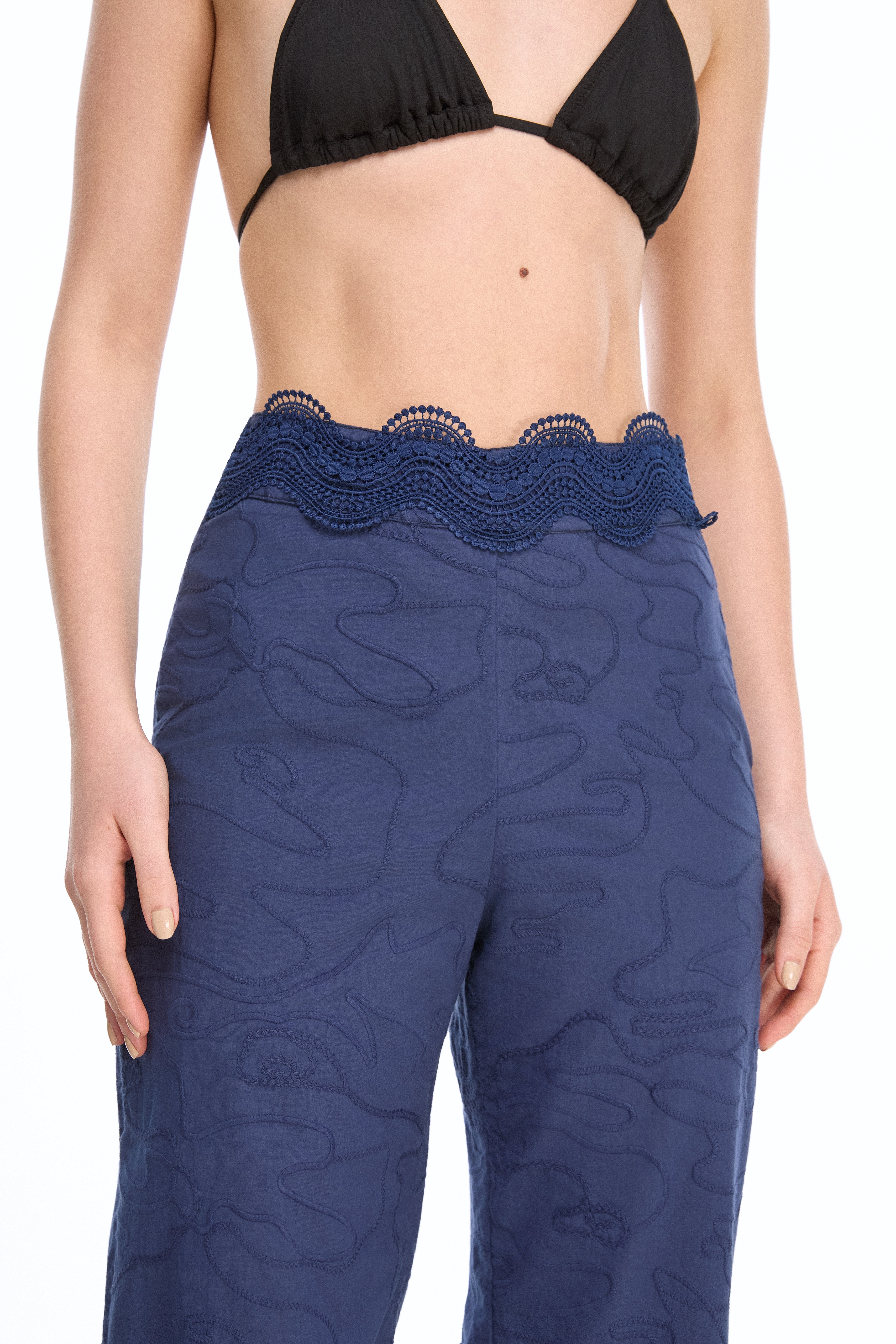 AWA PANTS NAVY BLUE