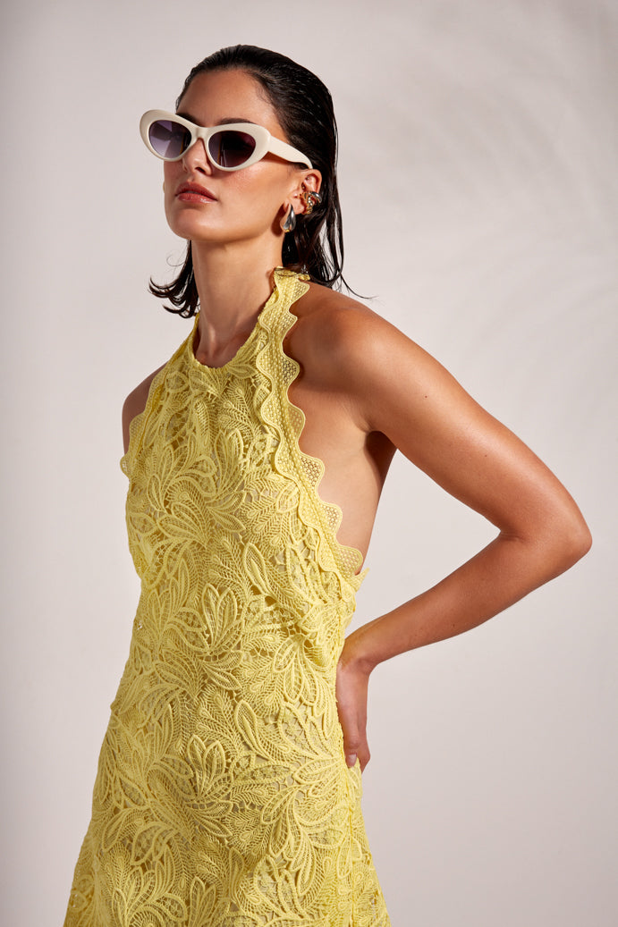 CANARIA MINI DRESS WHITE