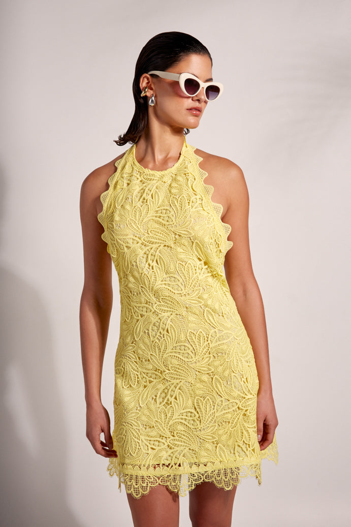CANARIA MINI DRESS YELLOW