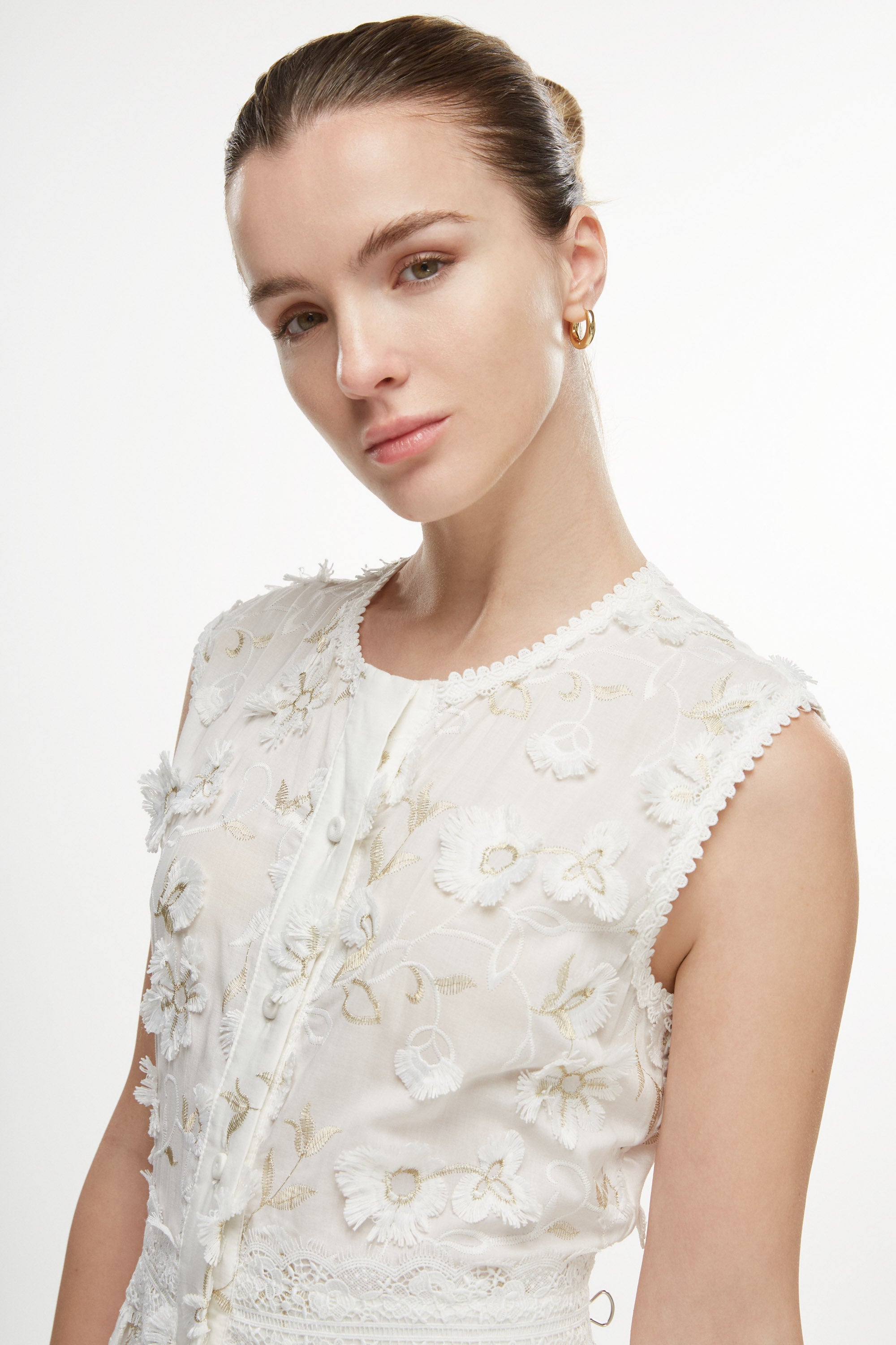 CAMELIA MAXI DRESS WHITE