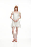 CLARA MINI DRESS WHITE
