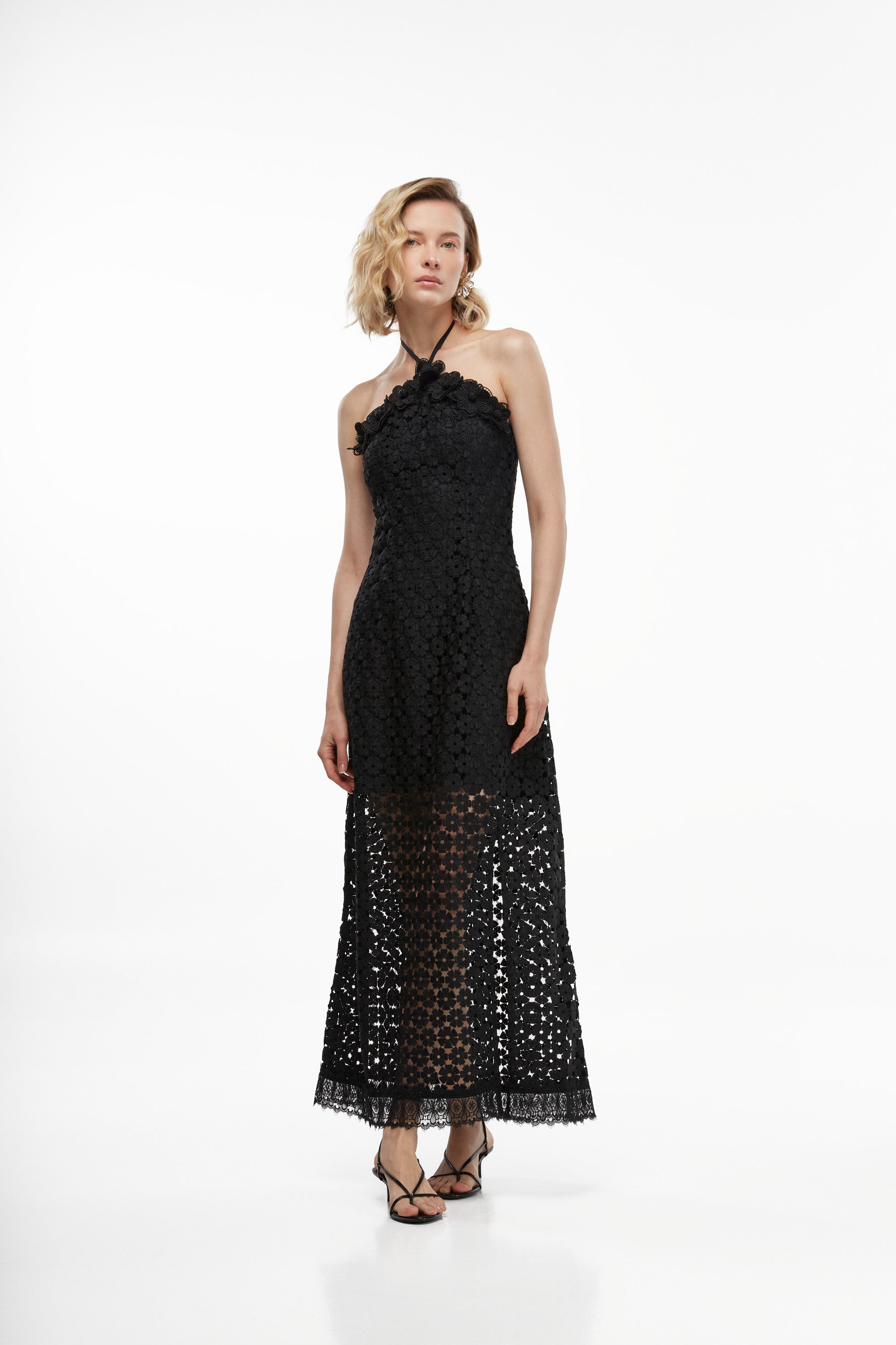 CELESTINA MAXI DRESS BLACK