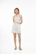 IONA MINI SKIRT WHITE