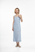 CENTELLA MAXI DRESS BLUE