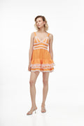 CHARLOTTE DRESS ORANGE