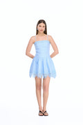 CLARA MINI DRESS BLUE
