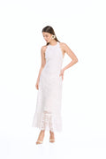 DOVIMA MAXI DRESS WHITE