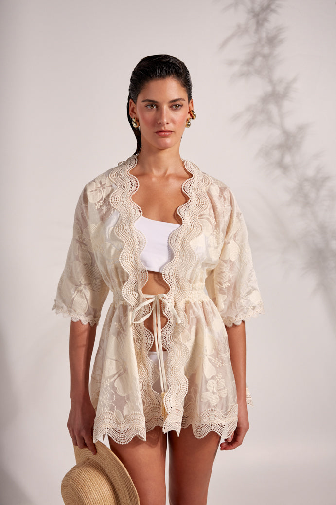ECRU KIMONO CREAM