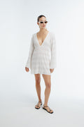 ELARA MINI DRESS WHITE
