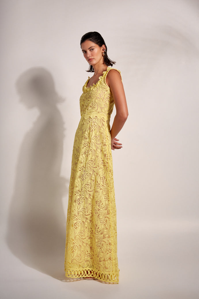 FLORENCE MAXI DRESS YELLOW