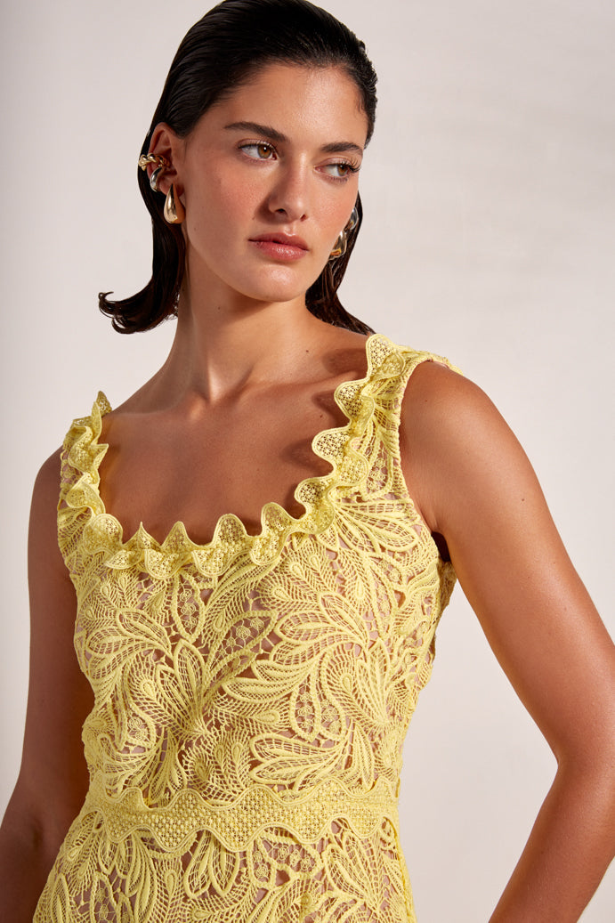 FLORENCE MAXI DRESS YELLOW