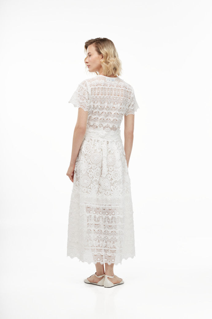 GRACE MAXI DRESS WHITE