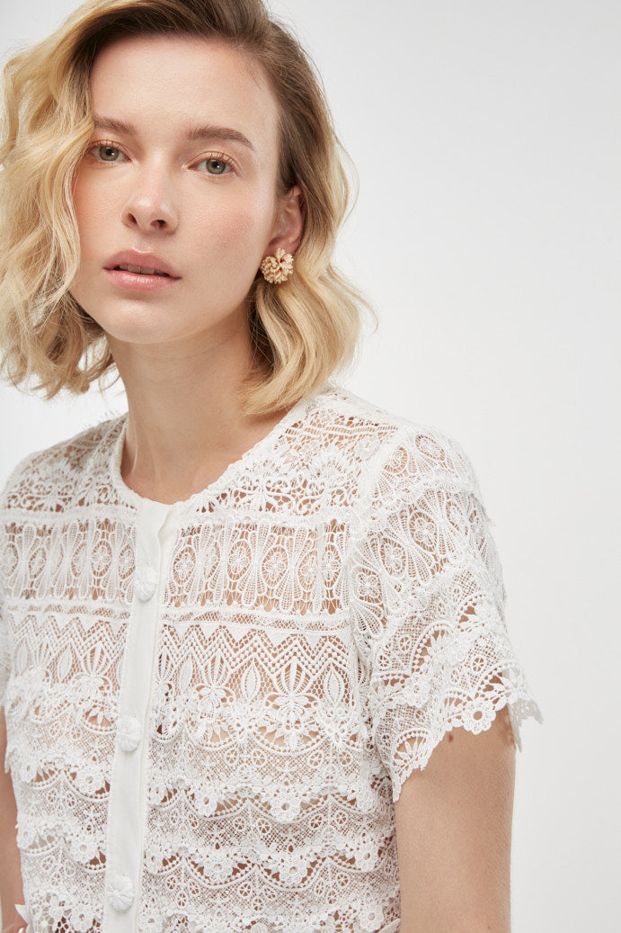 GRACE MAXI DRESS WHITE