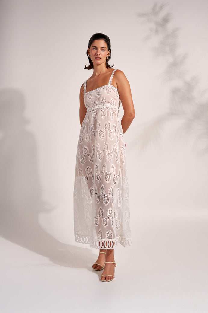 JOSEPHINE MAXI DRESS WHITE