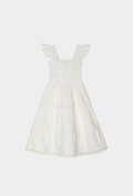 KATE DRESS  GIRLS WHITE