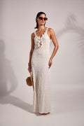 MAEA MAXI DRESS WHITE
